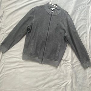 Grey Calvin Klein zip up